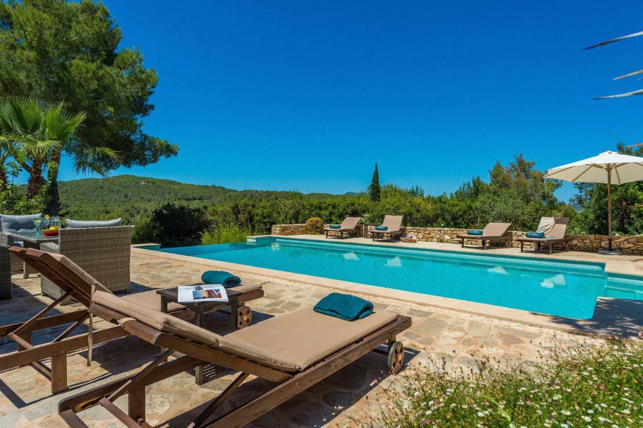 Finca Niko Villa Santa Eularia des Riu Luaran gambar
