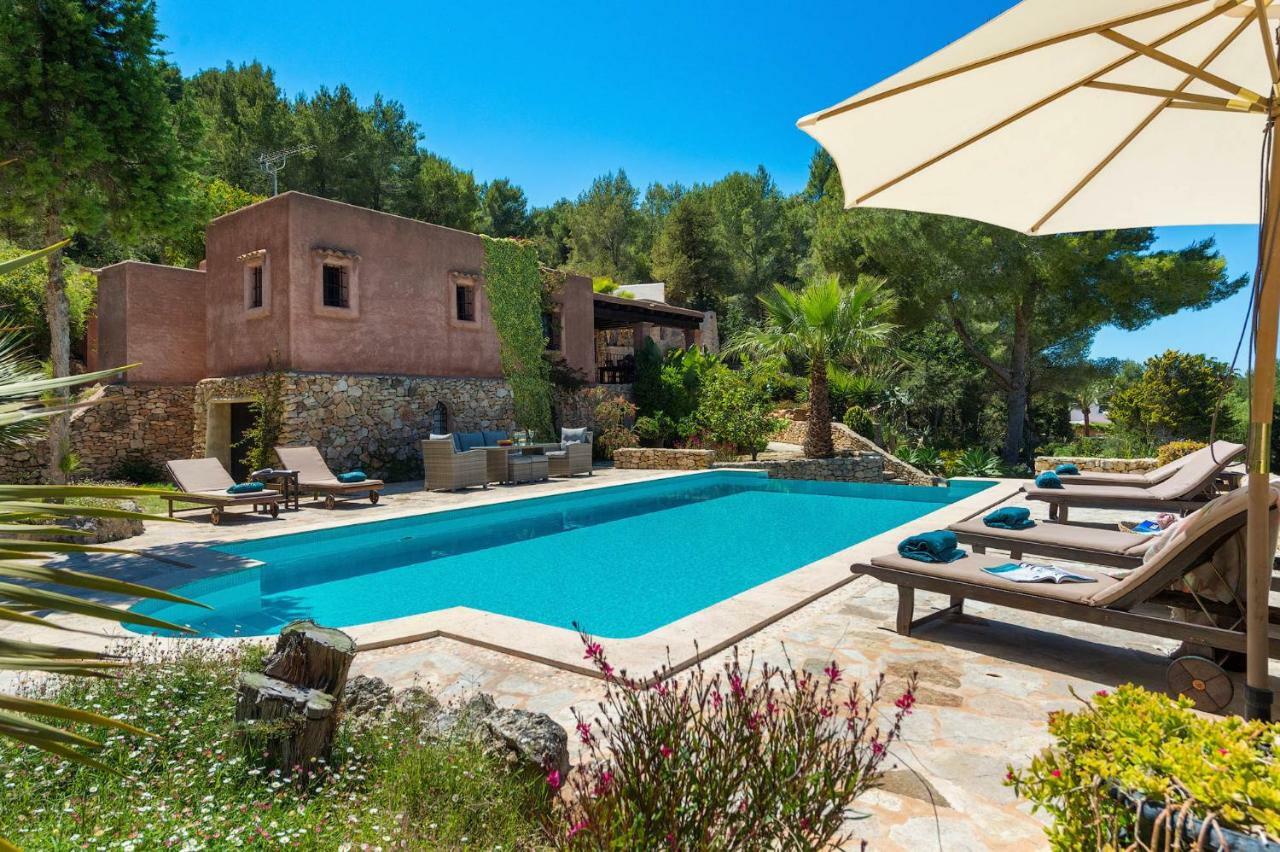 Finca Niko Villa Santa Eularia des Riu Luaran gambar